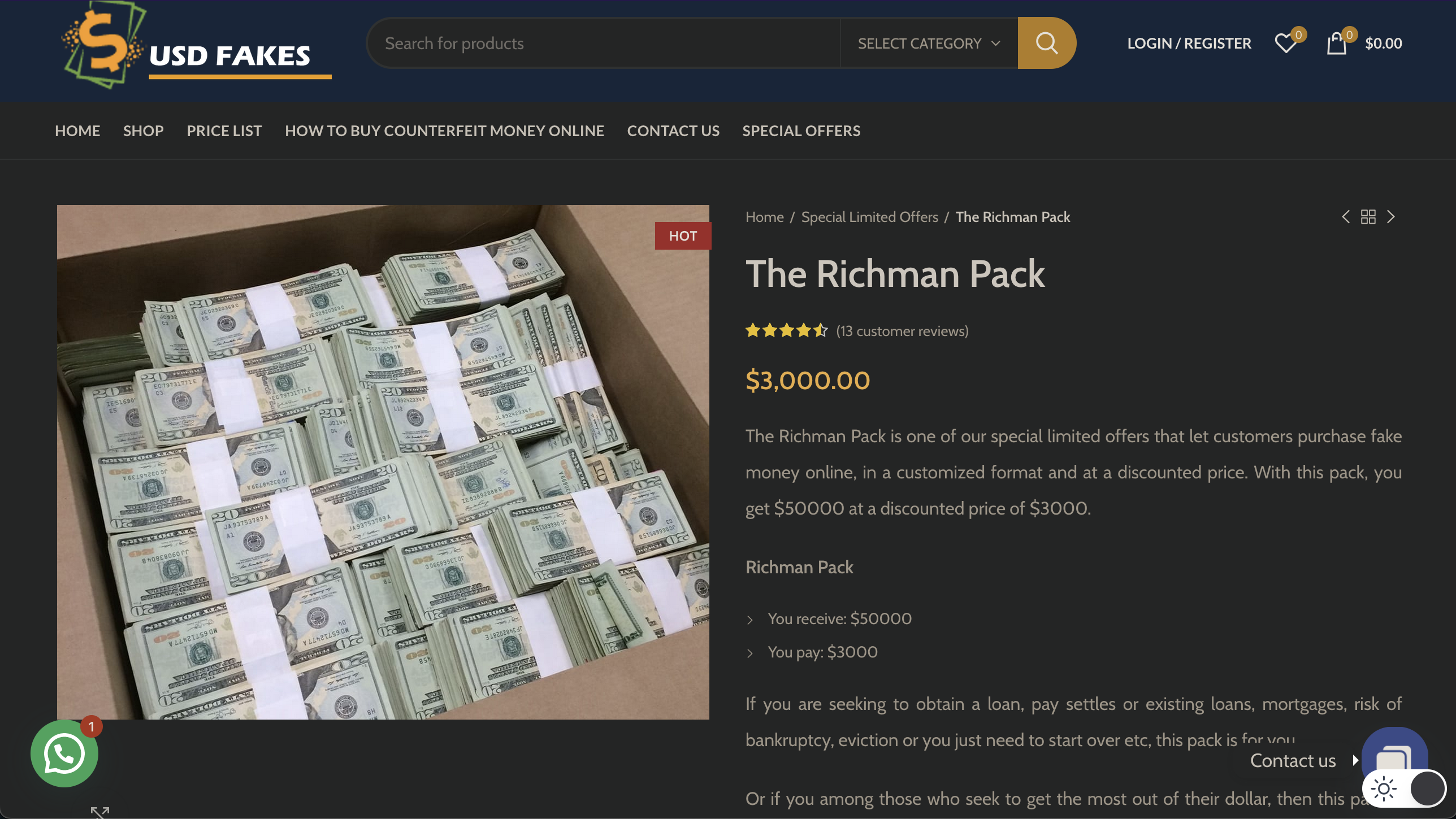 The Richman Pack